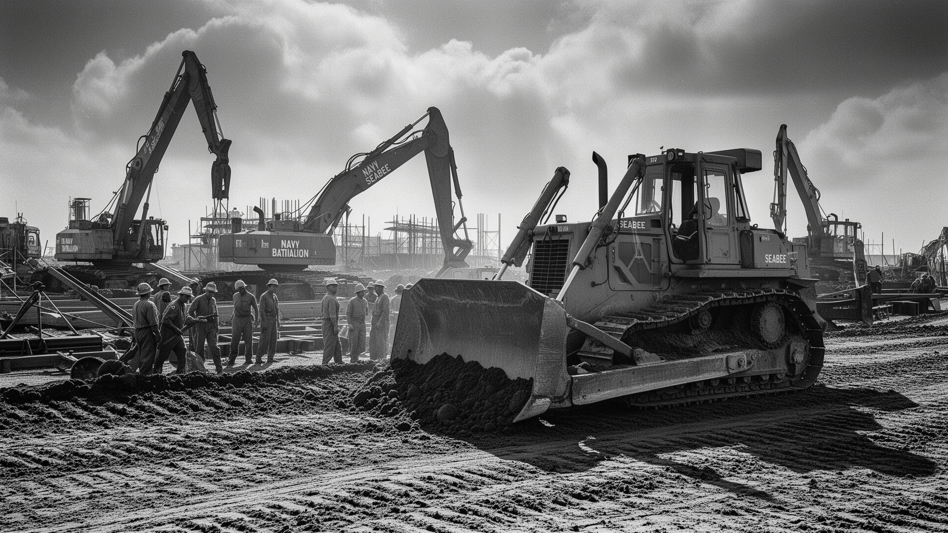 Navy Seabee construction heritage